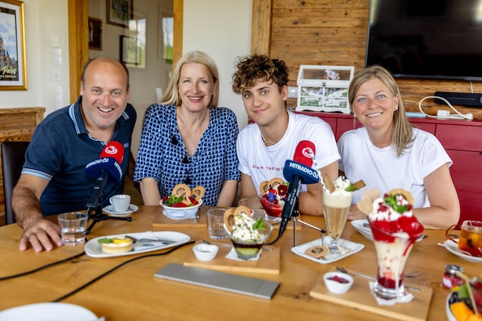 Ein Frühstück ganz nach dem Geschmack der Blochbergers: Beim Ö3-„Frühstück bei mir“ wird ...