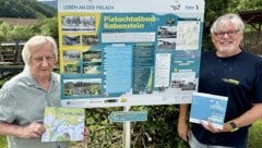 Rabenstein-Botschafter Hubert Schorn mit Auer (rechts)