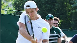 Joel Schwärzler war zu Wochenbeginn noch in der Wimbledon-Quali engagiert.