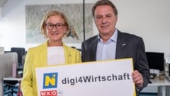 Laden zur Abstimmung ein: Landeshauptfrau Johanna Mikl-Leitner und Wirtschaftskammer-Chef ...
