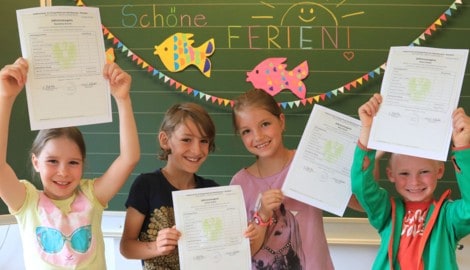 In genau einer Woche beginnen in (Ost-)Österreich die Sommerferien. Davor werden an den Schulen ...