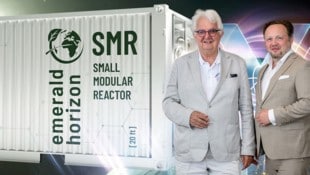 Robert Holzmann, Ex-Nationalbanker und Florian Wagner, CEO von Emerald Horizon
