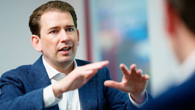 Sebastian Kurz im „Krone“-Interview