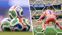 Der WM-Ball „Trionda“ sorgt für Diskussionen. Viele Torhüter haben bei Weitschüssen immer wieder ...