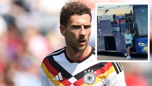 Deutschlands Leon Goretzka war nach der 1:2-Pleite gegen Ecuador für einen kurzen Moment völlig ...