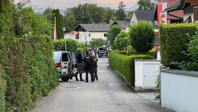Polizeieinssatz in Elixhausen