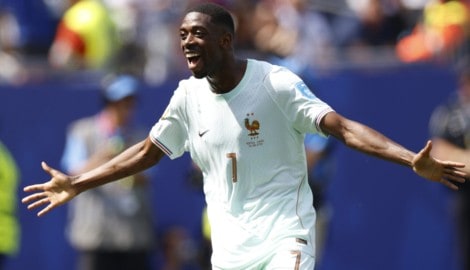 Frankreich-Star Ousmane Dembele