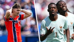 Mit drei Toren avancierte Ousmane Dembele (rechts) zum Matchwinner.