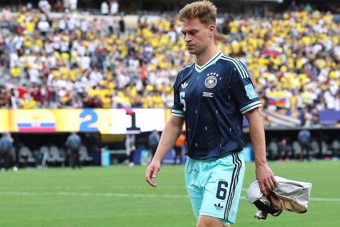DFB-Kapitän Joshua Kimmich war nach der 1:2-Pleite gegen Ecuador besonders geknickt.