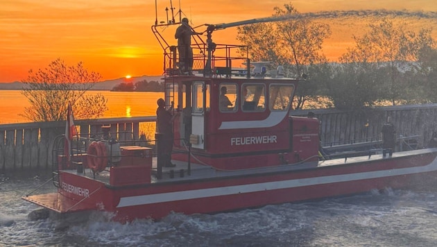 Die Feuerwehr war am Samstagmorgen bereits sehr früh im Löscheinsatz.