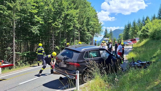 Die Unfallstelle