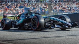 George Russell hat im 3. Training für den Grand Prix von Österreich die Bestzeit erzielt ...