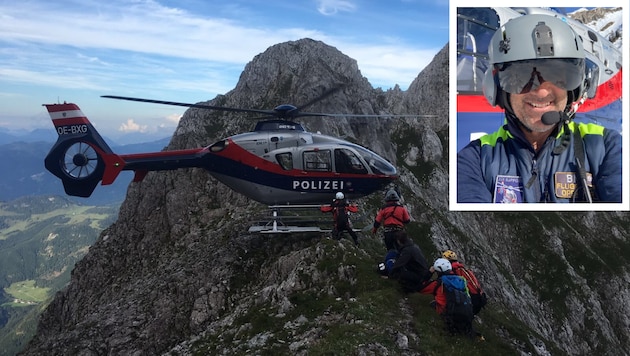 Als „Flight Operator“ bzw. Flugretter im Polizeihubschrauber Libelle Tirol musste Franz Markart ...