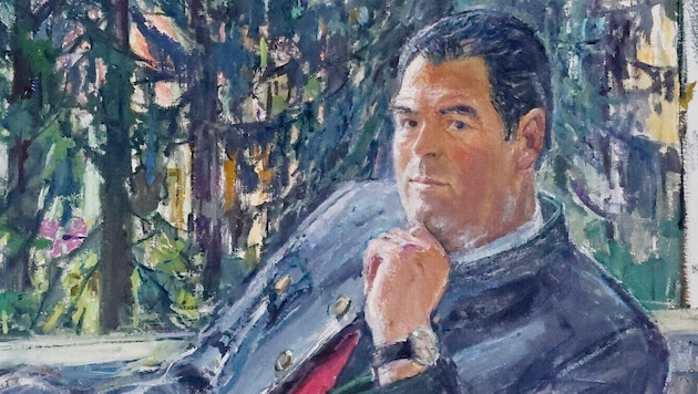 Franz Hasiba wurde in der Bürgermeister-Galerie verewigt.