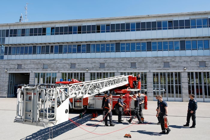 Die Hauptwache der Berufsfeuerwehr könnte nahezu komplett versorgt werden.
