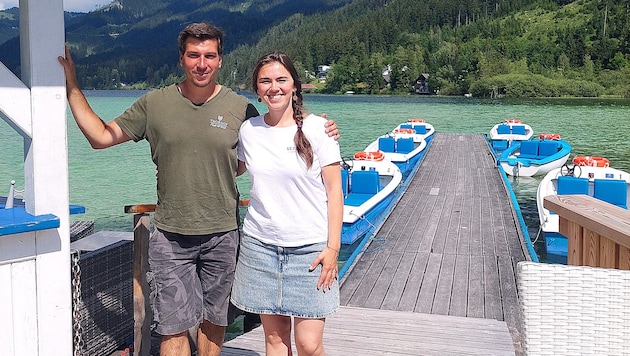 Christian und Marlene Kirchmayer haben heuer die Pacht übernommen.