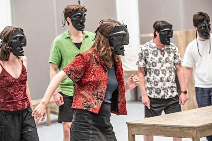 Probe zur neue Oper „Accabadora“.