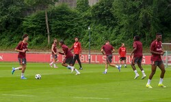 Vor dem freien Sonntag trainierte Red Bull Salzburg (Symboldbild) am Samstag noch einmal. 