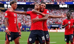 Die „Three Lions“ jubeln über den Gruppensieg.