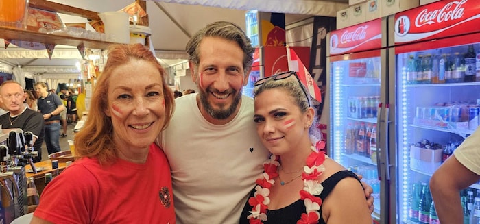 Michi Jammer und sein Team sorgten für die Fanverpflegung