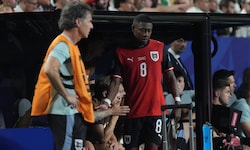 David Alaba musste angeschlagen vom Platz.