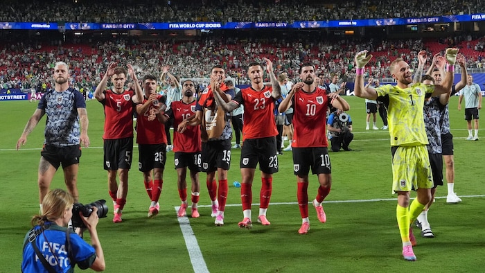 Österreich kam gegen Algerien im dritten Gruppenspiel zu einem 3:3.