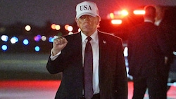 US-Präsident Donald Trump hat damit gedroht, „die erfolgreiche Arbeit“ im Iran militärisch zu ...