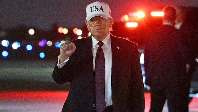 Nach einer neuerlichen Eskalation drohte US-Präsident Donald Trump, die Arbeit im Iran ...