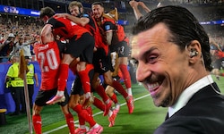 Auch Zlatan Ibrahimovic war von der verrückten Minuten beeindruckt.