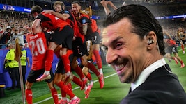 Auch Zlatan Ibrahimovic war von der verrückten Minuten beeindruckt.