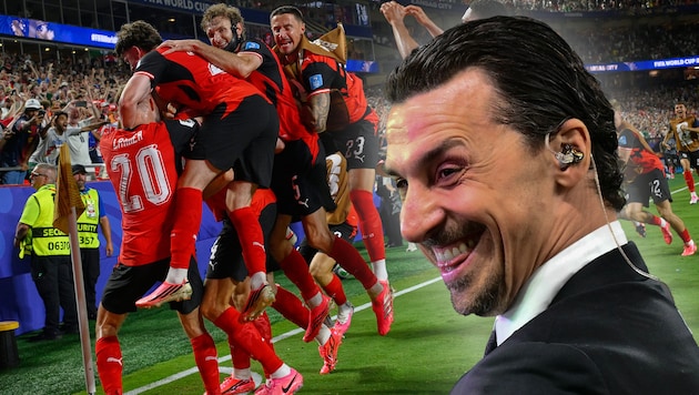 Auch Zlatan Ibrahimovic war von der verrückten Minuten beeindruckt.