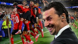 Auch Zlatan Ibrahimovic war von der verrückten Minuten beeindruckt.