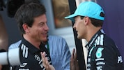 Toto Wolff mit George Russell in Spielberg.