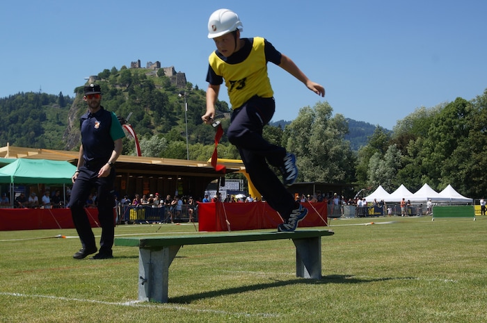 In Einzel- und Gruppenbewerben ging der Feuerwehrnachwuchs an den Start