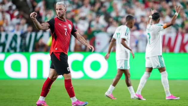 Marko Arnautovic traf gegen Algerien zum zwischenzeitlichen 1:0.