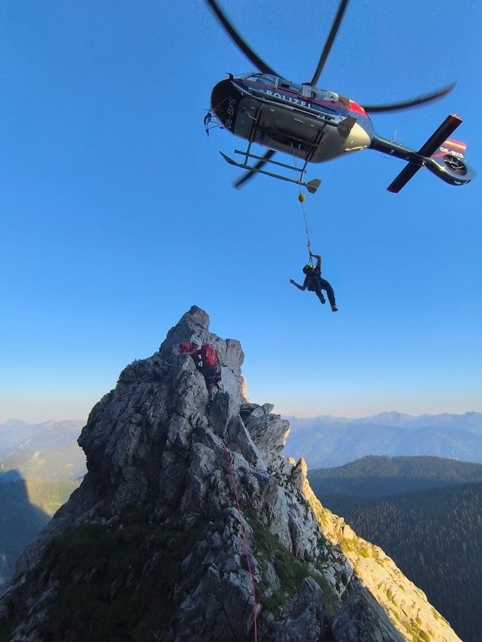 Viele Landsleute gehen viel Risiko ein und müssen dann mit dem Heli gerettet werden.