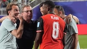 Teamchef Ralf Rangnick, Kapitän David Alaba und der Staff des Nationalteams haben noch viel vor.