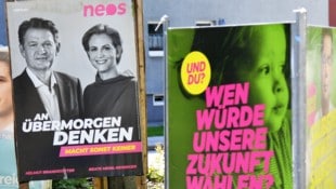 Wahlplakate zur Nationalratswahl 2019 (Archivbild)