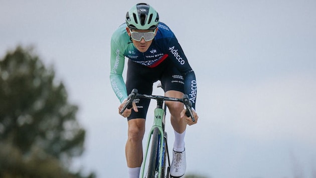 Gregor Mühlberger bereitete sich mit Jungstar Paul Seixas auf die Tour vor.