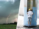 Österreich ist am Montag wettertechnisch zweigeteilt.