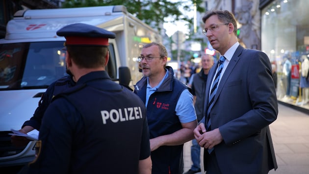Zum vierten Mal wurden in der City Chaoten aussortiert.