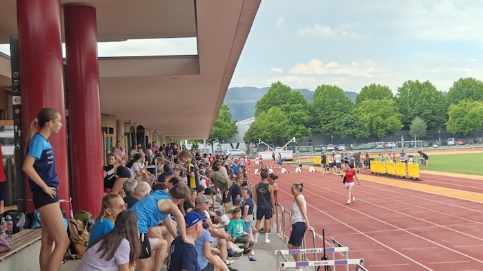 Auch am Sonntag war das Lustenauer Parkstadion trotz der Hitze gut gefüllt.