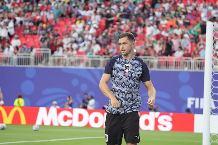 Christoph Baumgartner ist in vorübergehend neuer Funktion Teil des ÖFB-Teams.