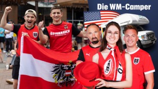 Österreichs Fans sorgen in den USA für tolle Unterstützung.