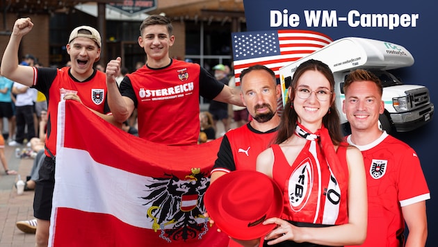 Österreichs Fans sorgen in den USA für tolle Unterstützung.