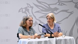 Elke Kahr (li.) und Judith Schwentner haben sich geeignet.
