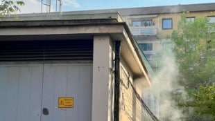 In Lehen kam es zu einem Kabelbrand.
