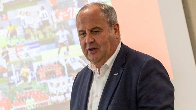 ÖFB-Aufsichtsratsvorsitzende Josef Pröll