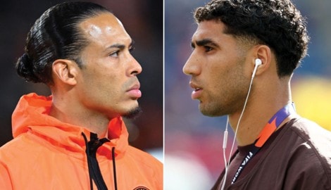 Virgil van Dijk oder Achraf Hakimi – wer zieht ins Achtelfinale ein?