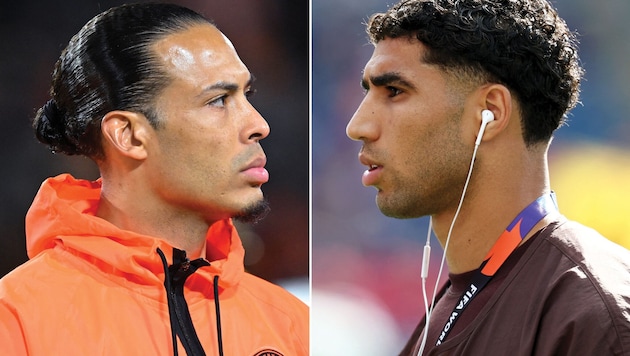 Virgil van Dijk oder Achraf Hakimi – wer zieht ins Achtelfinale ein?